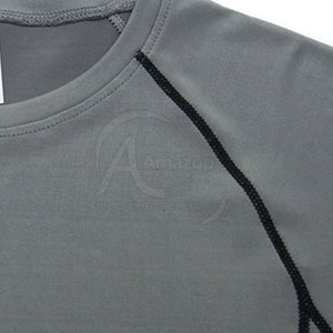 เสื้อแรชการ์ดแขนยาวดีไซน์ใหม่สำหรับผู้ชาย ขายออนไลน์ รับผลิตแบบ OEM เสื้อผ้าออกกำลังกายสำหรับผู้ชาย - Product Image 3