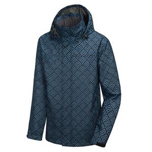 Nouvelle veste universitaire en jean déchiré et délavé pour homme, col à revers, teinte unie, imperméable, vêtement décontracté pour jeunes hommes, hauts d'automne - Product Image 2