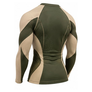 <b>Men's</b> <b>Compression</b> Shirts Soft Stretch Sports <b>Top</b> Long Sleeve Athletic Training Apparel for Running Gym and Exercise - Product Image 4