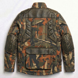เสื้อแจ็คเก็ตผ้าแคนวาสลายพรางสำหรับล่าสัตว์ฤดูร้อนสำหรับผู้ชาย กันน้ำ ทนทาน อุ่นสบาย เหมาะสำหรับการยิงปืน รับผลิตแบบ OEM - Product Image 2