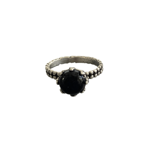 Designer <b>Black</b> Onyx Fashion <b>Ring</b> 2.6 Grams - Product Image 2