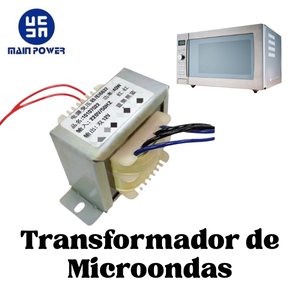 หม้อแปลงไฟฟ้าแรงสูงสำหรับเตาไมโครเวฟ 220V หม้อแปลงเพิ่มแรงดันไฟฟ้าแบบเฟสเดียวสำหรับอะไหล่เตาไมโครเวฟ - Product Image 1
