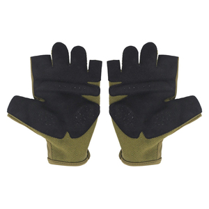 Guantes Profesionales de Gimnasio para Levantamiento de Pesas, Medios Dedos, Transpirables, con Soporte de Agarre, para Fisicoculturismo y Entrenamiento, OEM, Marca Privada - Product Image 3