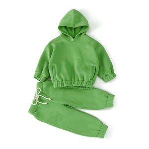 Conjunto de Sudadera y Pantalones Deportivos para Otoño e Invierno, Sudadera con Capucha Extra Grande para Bebés y Niños Pequeños, Conjunto Deportivo de Felpa Francesa de 2 Piezas, Conjuntos de Ropa Deportiva para Niños - Product Image 6