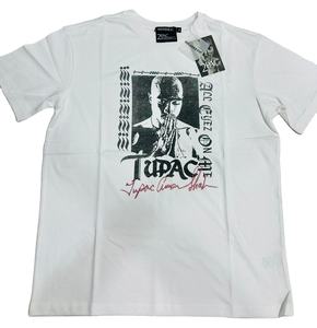 T-Shirt Homme 100% Coton Coupe Surdimensionnée Séchage Rapide Respirant Col en O Solide Motif Imprimé Fil Court Teint Techniques Lavées - Product Image 3