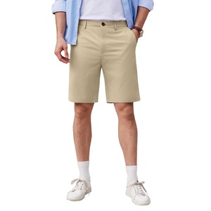 Shorts Chino Décontractés d'Été pour Hommes, Taille Mi-Haute, Anti-Plis, Kaki, Style Cargo, Qualité Supérieure, Personnalisables, pour Garçons - Product Image 3