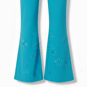 กางเกงวอร์มขาบานสำหรับผู้หญิง เสื้อผ้ากีฬา เอวสูง ยืดหยุ่นได้ เหมาะสำหรับออกกำลังกาย วิ่งจ๊อกกิ้ง โยคะ และฟิตเนส - Product Image 3