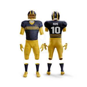 กางเกงยูนิฟอร์มอเมริกันฟุตบอลคุณภาพสูง ระบายอากาศได้ดี สำหรับฤดูร้อน พิมพ์ลายแบบซับลิเมชั่น ผลิตจากผ้าสแปนเด็กซ์/คอตตอน/ใยไผ่ ชิคาโก ฟุตบอล - Product Image 1