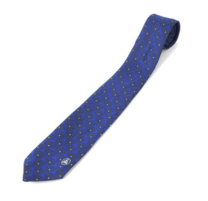 Corbata Masónica Premium Negra y Azul con Logotipo Bordado a Máquina del Capítulo del Arco Real - Product Image 2