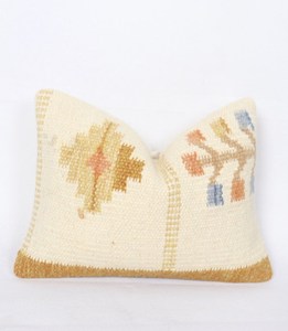 Handmade Wool Kilim Decorative <b>Pillow</b> Covers | Vintage Boho Tribal Cushion Cover | Turkish Handwoven <b>Throw</b> <b>Pillow</b> Wholesale - Product Image 6