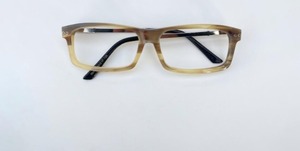 Buffalo Horn <b>Eyeglasses</b> Full-<b>Frame</b> Solid Horn <b>Frame</b> Artisan Crafted Optical Glasses Natural Material Handmade Unisex - Product Image 4