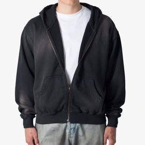 Sudadera con Capucha Personalizada para Hombre, Servicio OEM, Tejido Grueso de Poliéster/Algodón de 340g, Antiencogimiento, Secado Rápido, Transpirable, para Invierno - Product Image 2