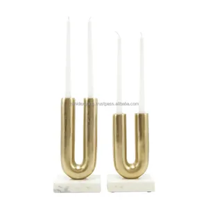 Porte-bougie en fer fait main, produit de décoration haut de gamme, décoration traditionnelle pour la maison et Noël - Product Image 1