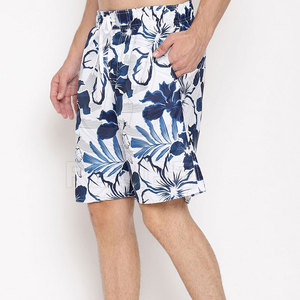 Shorts de plage décontractés de qualité supérieure, séchage rapide, en Spandex/Polyester, coutures durables, toucher doux, respirant, écologique - Product Image 2