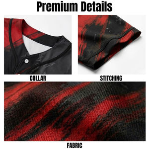 Camiseta de Béisbol Personalizada para Hombre y Jóvenes, Transpirable, de Poliéster, con Impresión por Sublimación, Uniforme de Equipo, para Práctica y Juego - Product Image 5