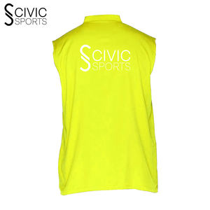 Gilet de travail personnalisable pour hommes en coton de laine respirant de haute qualité pour vêtements d'extérieur fermeture à glissière pour logo de supermarché de salon de coiffure - Product Image 6