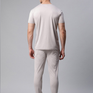 Survêtements d'été personnalisés pour hommes au meilleur prix, survêtements d'été en coton molletonné de haute qualité, fabriqués sur mesure - Product Image 2
