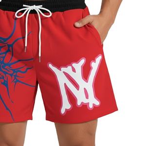 Pantalones Cortos Deportivos Personalizados para Hombre, Cintura Media, 100% Algodón, Secado Rápido, Transpirables, Elásticos, Impresión Digital, para Entrenamiento de MMA, Uso Casual, OEM - Product Image 3