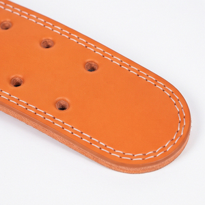 Heavy Duty <b>Back</b> <b>Support</b> Gym <b>Belt</b> Weightlifting Push Up Leather <b>Belts</b> 13MM Genuine Leather Adjustable Weight Training <b>Belts</b> - Product Image 3