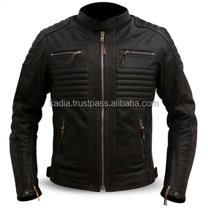 Mens <b>leather</b> <b>jacket</b> for men / clothing - Product Image 3