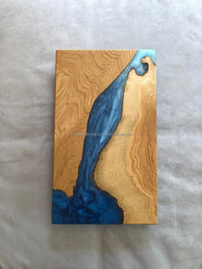 Ensemble de plateaux de service en bois faits à la main - Plateaux de service multifonctionnels pour la cuisine et la table, en provenance d'Inde - Product Image 2