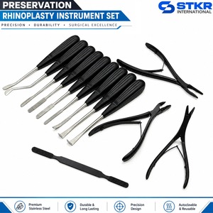 Kit d'instruments de rhinoplastie de précision, durabilité et excellence chirurgicale, en acier inoxydable, autoclavable pour chirurgie ORL - Product Image 1