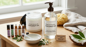 High Quality Fractionated Coconut <b>Oil</b> for Skin Hair Care Customized Packings <b>Essential</b> <b>Oil</b> for Wholesale Exporters Manufacturers - Product Image 5