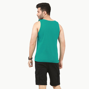 เสื้อกล้ามออกกำลังกายผู้ชาย ผ้าแห้งเร็ว สำหรับฟิตเนส ออกกำลังกาย และฝึกซ้อมกีฬา เสื้อกล้ามผู้ชาย ระบายอากาศได้ดี รับผลิตแบบ OEM - Product Image 4