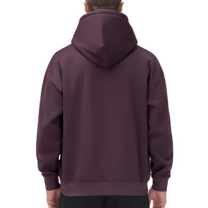 Sweat-shirt à capuche personnalisé pour homme, en molleton, vêtements basiques pour homme, mélange de coton - Product Image 4