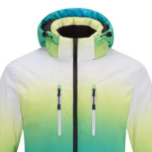 Nouvelle combinaison de ski et de neige unisexe, chaude, imperméable, coupe-vent, respirante, extensible, avec fermeture éclair, doublée polaire et à capuche, taille plus - Product Image 3