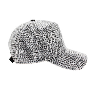 Gorras de Béisbol con Pedrería y Logotipo Personalizado, Estilo Urbano de Moda, Ajuste Cómodo y Deportivo, para Adultos, Tela Común en 3D - Product Image 4