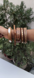 Brazaletes de Madera Tallada Vintage, Hechos a Mano, Étnicos, Joyería de Moda para Mujer - Product Image 2