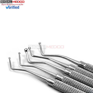 Professional Dental 5Pcs Ball Burnishers Composite Filling Plugger Explorer Root Canal Pulp Spreader Scaler Medic Instruments - Product Image 6