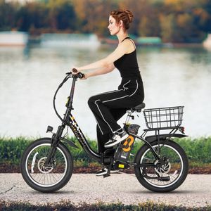 Cesta Trasera Metálica Resistente para Bicicleta Eléctrica, Accesorio Duradero para Bicicleta - Product Image 6