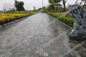 Carrelage Cubique en Pierre Naturelle Bleue pour Décoration Extérieure Moderne 10x10x5cm/10x10x8cm Finition Martelée pour Parcs 27 tonnes 20 Gp BE FR NL - Product Image 2