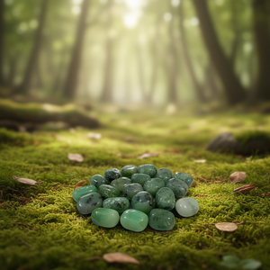 <b>Polished</b> 2-3 cm Natural Chrysoprase Crystal <b>Pebble</b> Stone for Meditation & Healing - Product Image 1