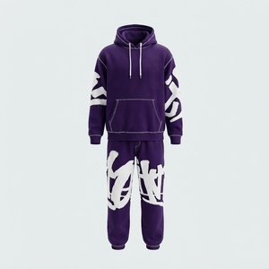 Conjunto Deportivo de Moda Premium a Prueba de Viento para Unisex, Logotipo Personalizado, Alta Calidad, Nueva Llegada, Ropa de Invierno con Estampado de Letras - Product Image 2