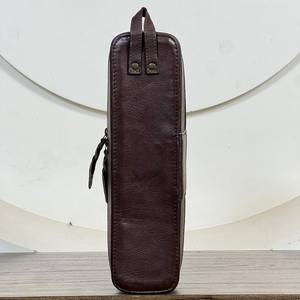 Étuis de luxe pour fer à friser en cuir véritable, faits à la main et sculptés à la main, résistants à la chaleur, portables, pour lisseur et coiffure - Product Image 5