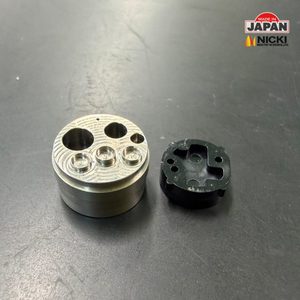 ชิ้นส่วนโลหะที่มีความแม่นยำสูงตามสั่ง |   การตัดเฉือนด้วยเครื่อง CNC |   ความคลาดเคลื่อนต่ำ |   การผลิตแบบปริมาณน้อย 1 ชิ้น |   ผลิตในญี่ปุ่น |   นิกกี้ ลองดู - Product Image 2