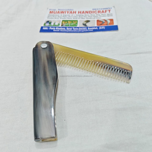 Nouveau Peigne en Corne de Bœuf, Accessoire de Coiffure Durable, Peigne de Mariage Couleur Naturelle - Product Image 2