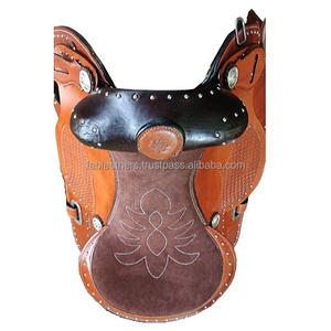 Selle de Reining Western faite à la main dernière conception Portable Western Pleasure Riding Horse Saddle for Riding Reining Racing purpose - Product Image 1