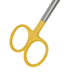 Ciseaux Goldman-Fox TC 5″ en acier inoxydable courbé, instrument chirurgical dentaire, outil de découpe de tissus de précision pour dentistes - Product Image 6