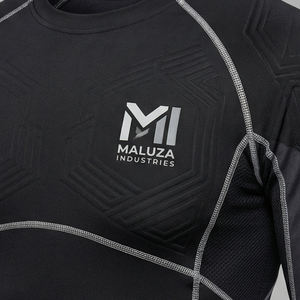 Camiseta de Manga Larga Titan Shield, Compresión, Transpirable, Ecológica, de Secado Rápido, para Hombre, Gimnasio, Entrenamiento, Rendimiento Táctico, MALUZA - Product Image 5