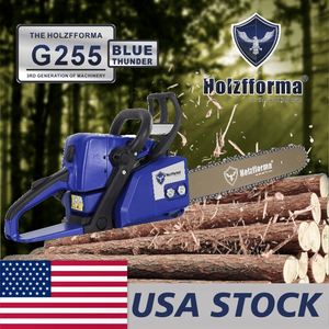 FarmerTec 45.4cc Blue Thunder G255 Solo Cabezal Motorizado, Todas las Piezas Incluidas, Motosierra de Gasolina MS250 M para Agricultura y Silvicultura - Product Image 1