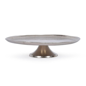 Exclusive Quality Metal <b>Cake</b> Stand With Gold Leaf Accent Black And Gold Finish Dessert Display Tray For <b>Wedding</b> Party And Events - Product Image 5