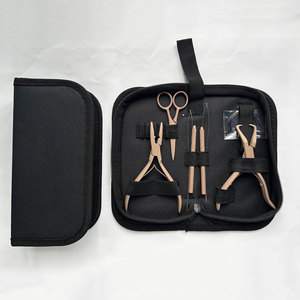 Kit Profesional de Pinzas para Extensiones de Cabello, Herramienta para Colocar Cuentas en Extensiones, Aguja para Cabello, Gancho para Extraer Cabello - Product Image 1