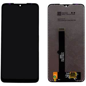 Pantalla LCD Completa de Repuesto Negra para Motorola Moto G8 Play - Product Image 1