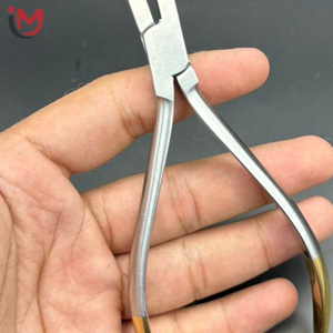 Pince à sertir à pas de 1 mm pour fil à archir, instrument chirurgical dentaire manuel en argent, Classe I - Product Image 4