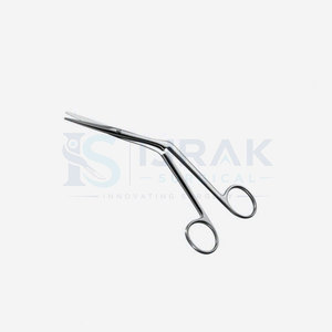 Tijeras Quirúrgicas Anguladas Profesionales de Acero Inoxidable, Instrumento Médico ORL de IJRAK Surgical - Product Image 2