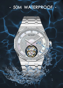 Montre mécanique tourbillon classique 7089 pour homme, montre de luxe certifiée par le fabricant - Product Image 4